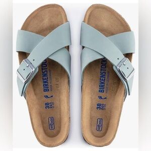 Birkenstocks Siena Aqua Soft Footbed Sandal L7/ M5 NWOT